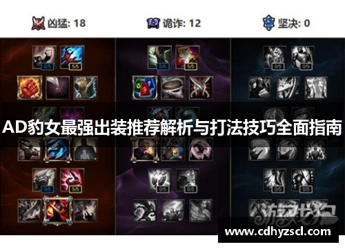 AD豹女最强出装推荐解析与打法技巧全面指南
